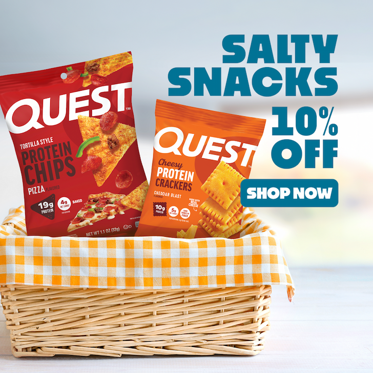 Quest Nutrition - Salty Snacks 10% Off