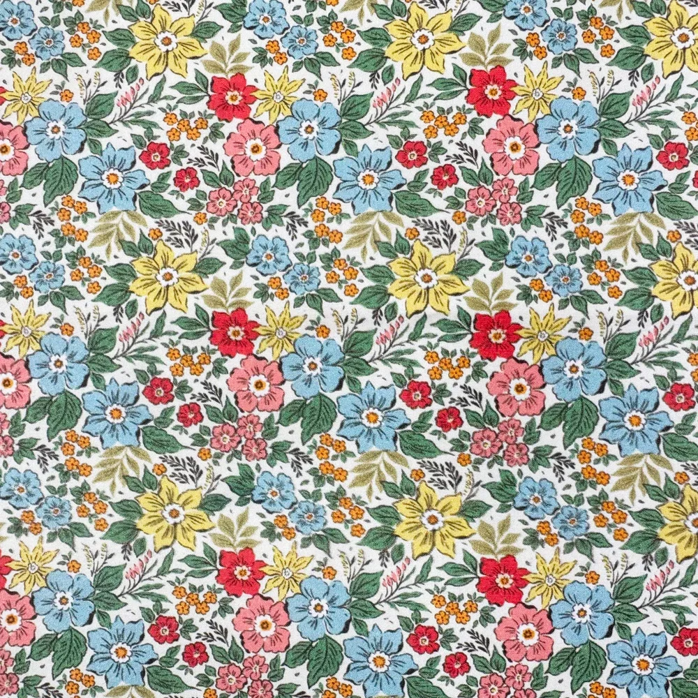 Image of Carnaby Cotton Fabric Yellow 112cm 