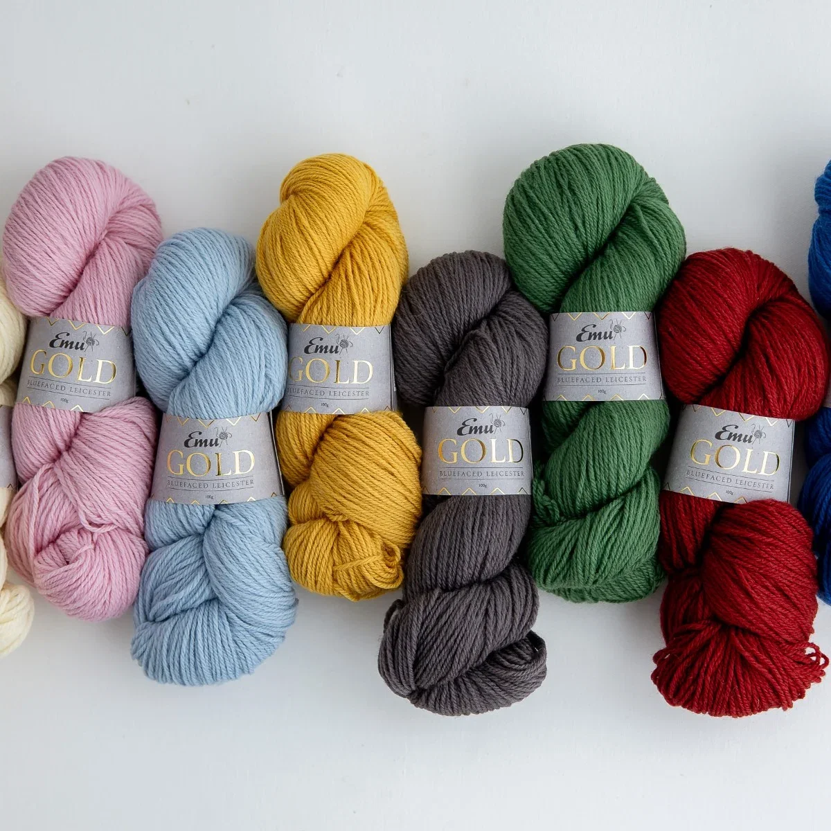 Image of Emu Gold Bluefaced Leicester DK Yarn 100 grm Ball