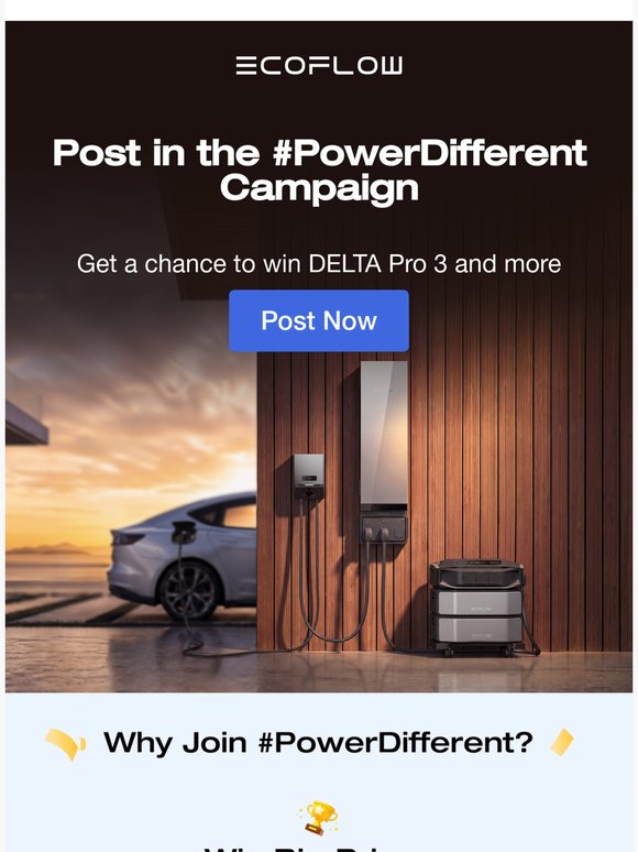#PowerDifferent Campaign Round 2 Is Live - Share & Win Big
