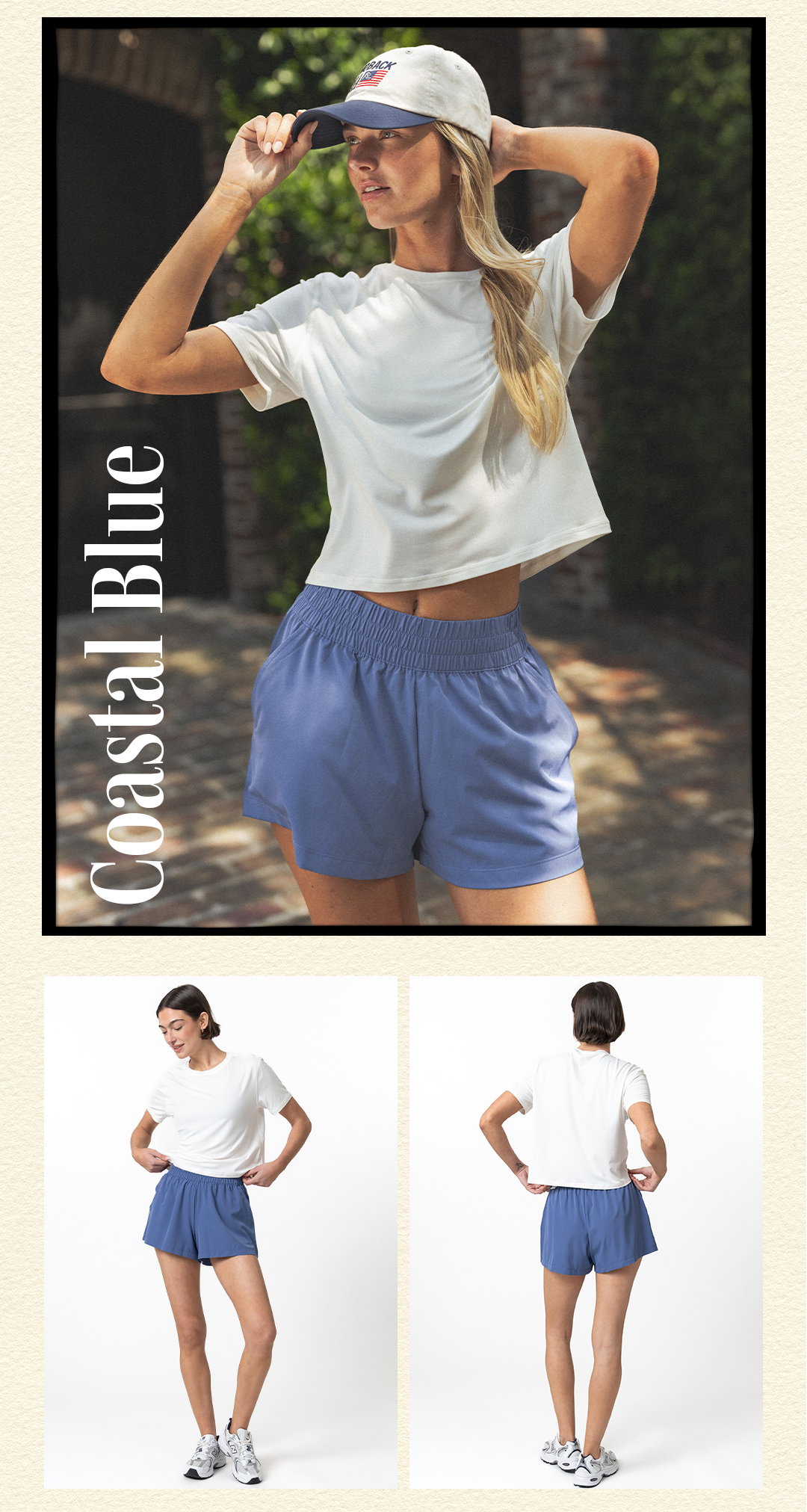 Coastal Blue | Era High-Rise Short