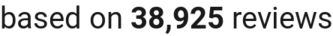 number of reviews