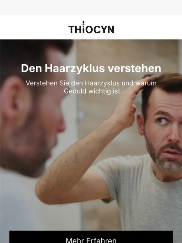 Haarzyklus verstehen, warum Ergebnisse Zeit brauchen