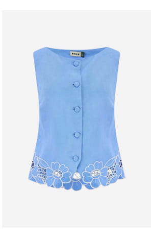 Lucca Top In Blue