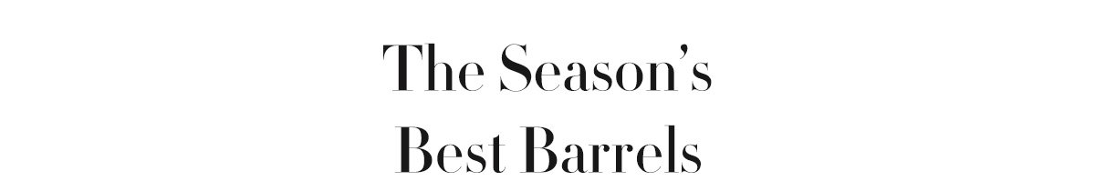 The Season’s Best Barrels