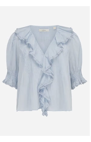 Henri Top In Alice Blue