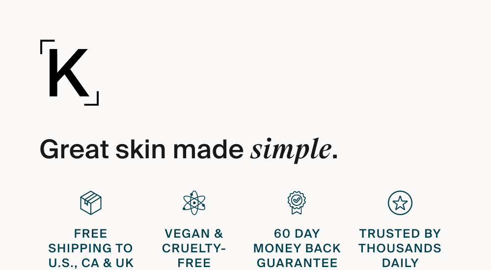Great skin made simple.