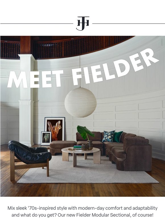 introducing our fielder modular sectional