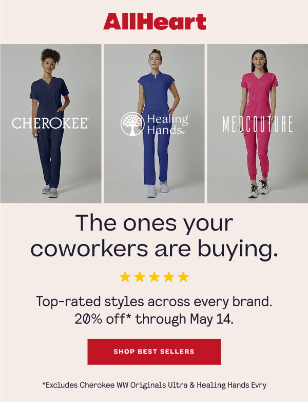 20% OFF BEST SELLERS