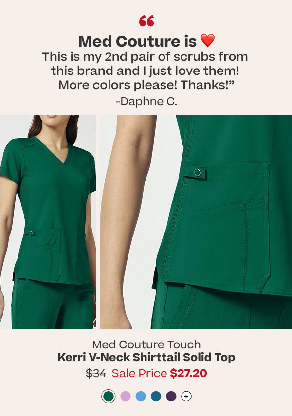 Med Couture | Kerri Top | $27.20 | Shop Now