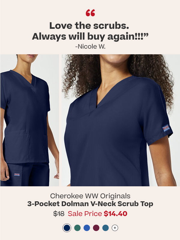 Cherokee | 3-Pocket Dolman Top | $14.40 | Shop Now
