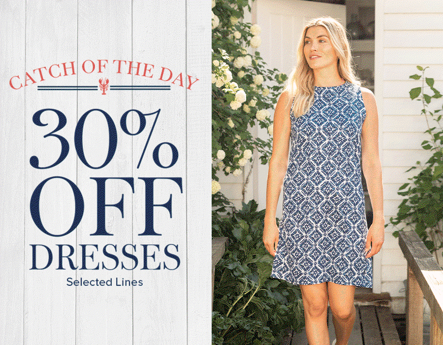 30% off selected dresses 