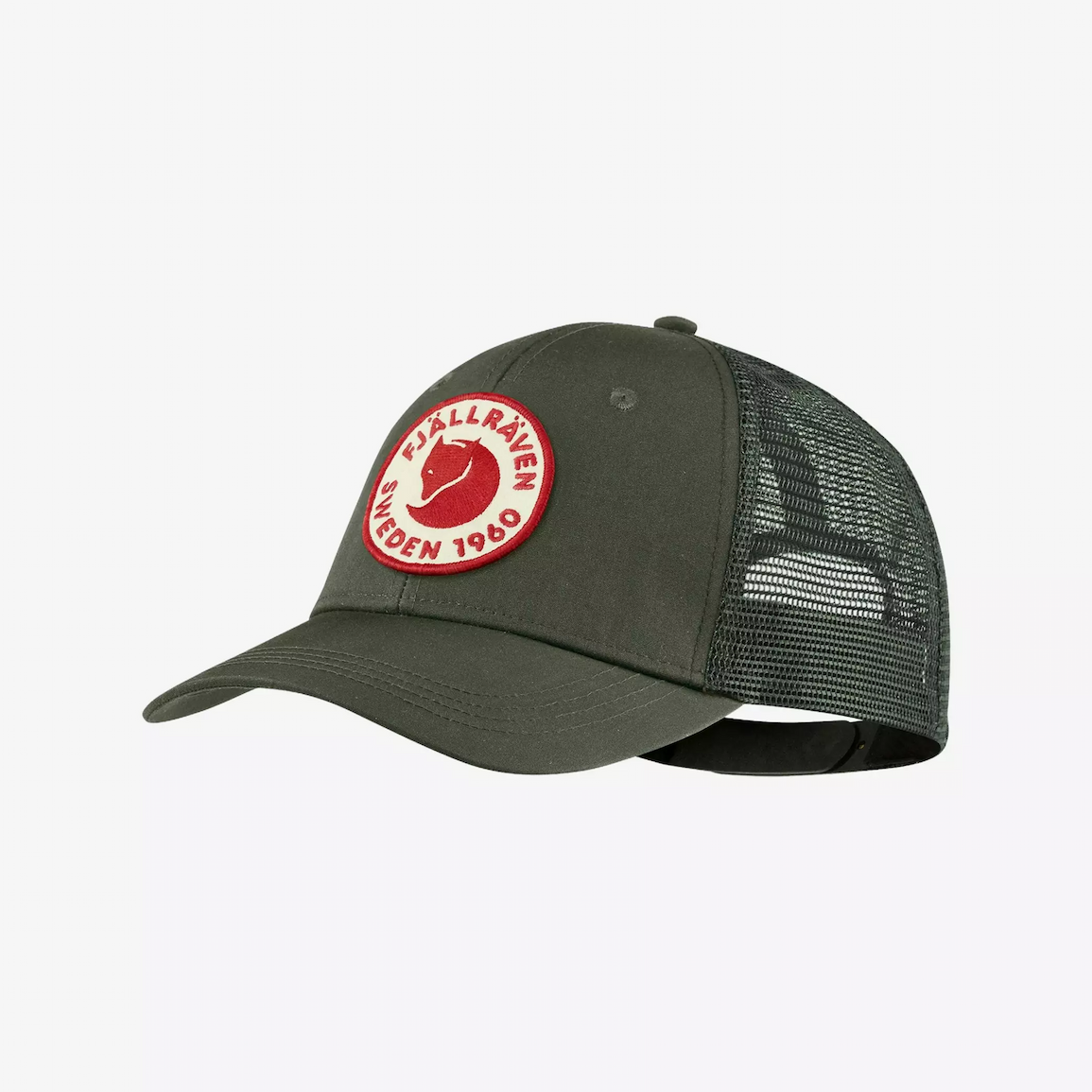 Fjallraven Logo Caps in Green