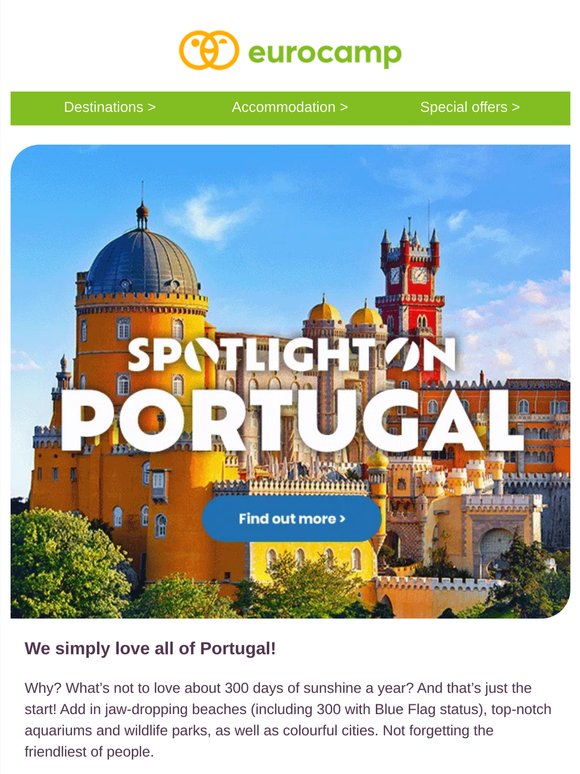 A sun-kissed coastal beauty - Portugal’s a must-visit