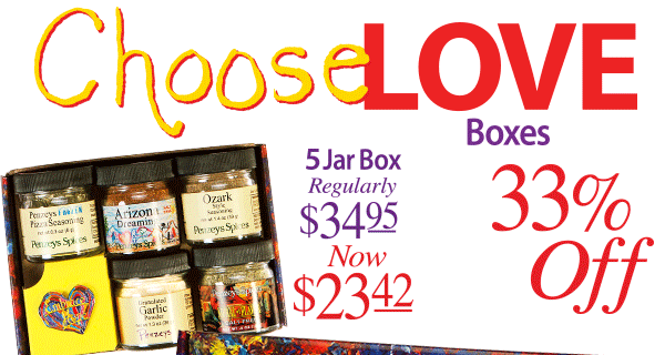 Choose Love 5 Jar Gift Box