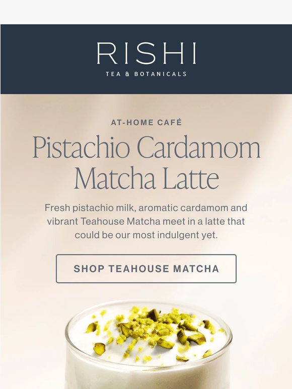 Matcha for Pistachio Lovers