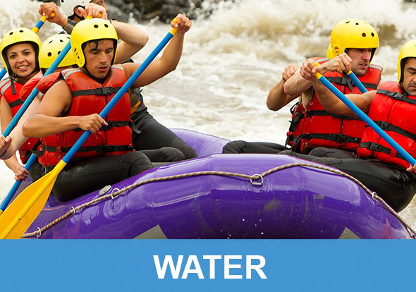 Water sports and activities experience gift ideas with Breakaway Experiences Canada