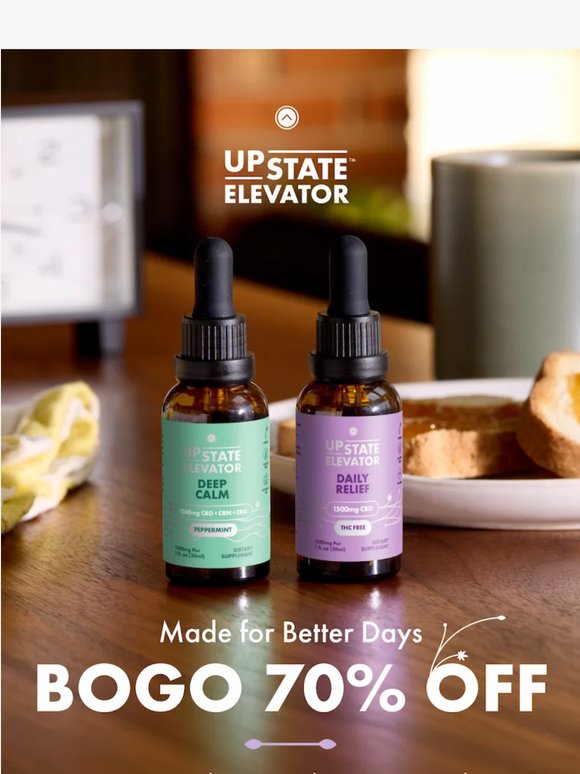 BOGO For Better Days Ahead