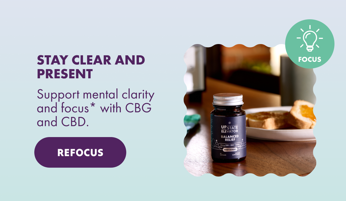 Focus with CBG and CBD