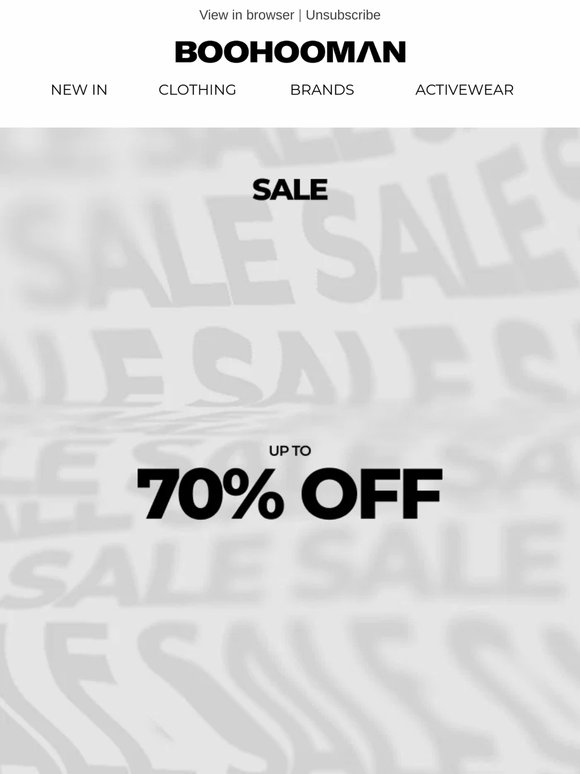 Up To 70% Off