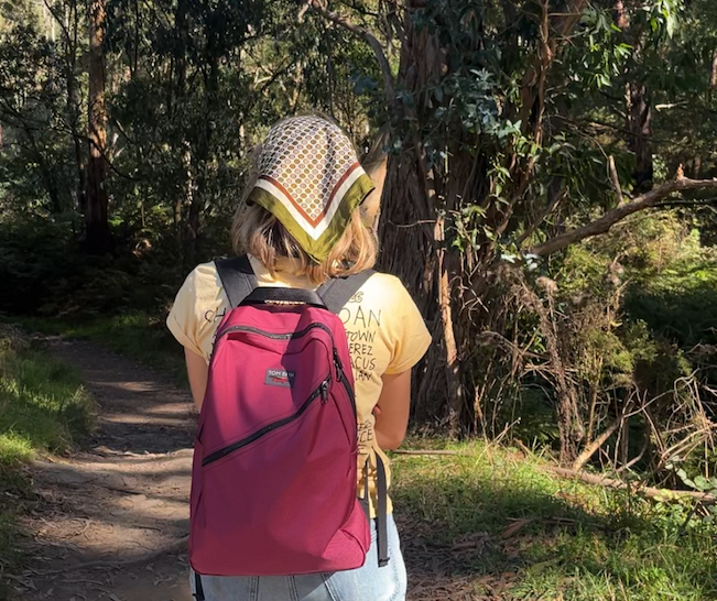 Daylight Backpack in Raspberry Ballistic