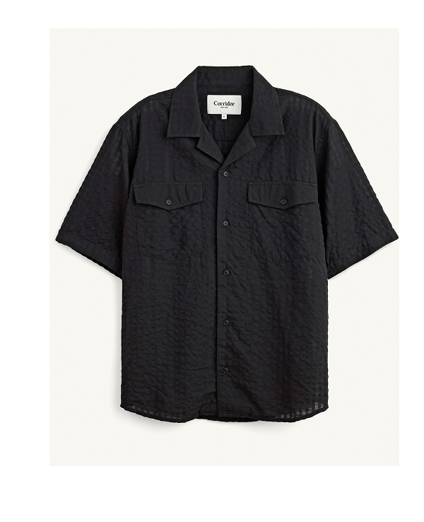 Windowpane Check SS - Black