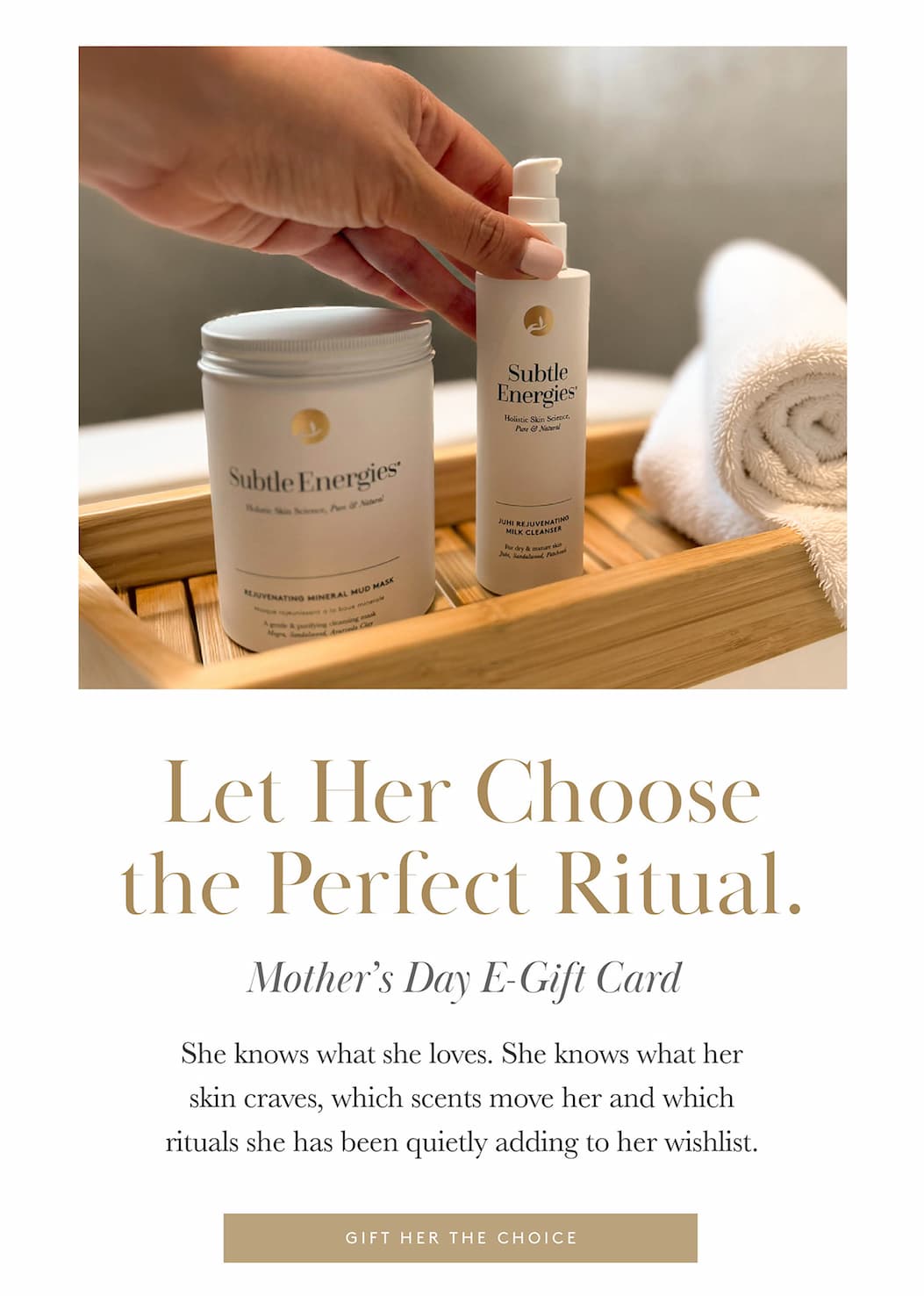 Delivered instantly. The Subtle Energies E-Gift Card.