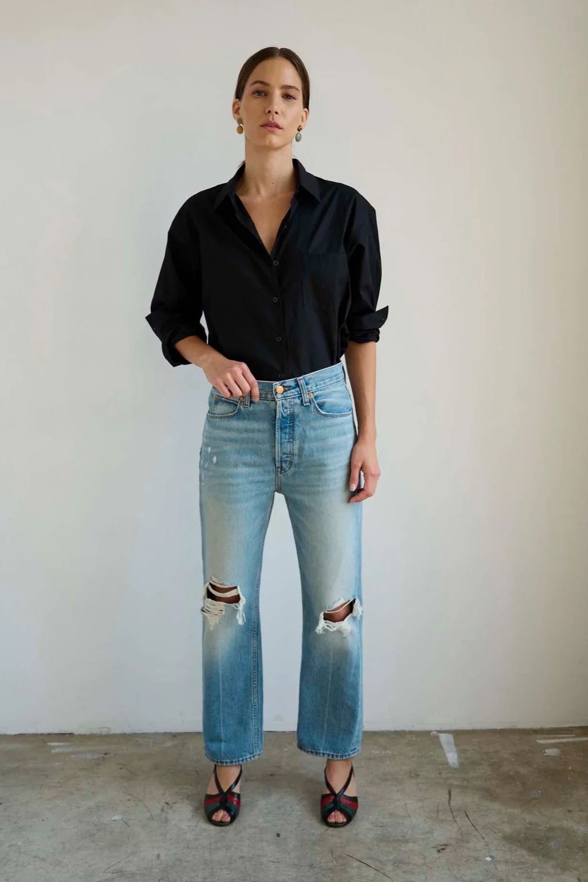 Image of The Slouch in Merced Indigo