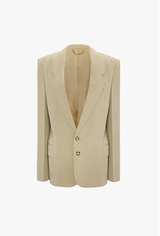 Pressed Jacket In Beige