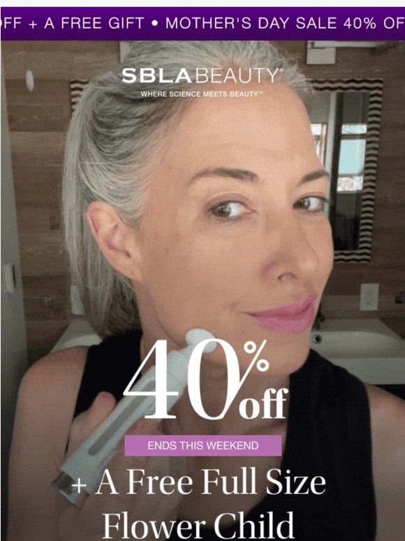 ENDS TOMORROW: 40% Off + A Free Full Size Fragrance