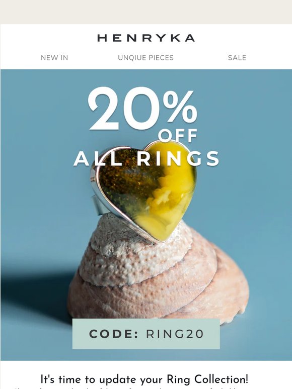 Unlock 20% OFF Your Dream Ring! 💍