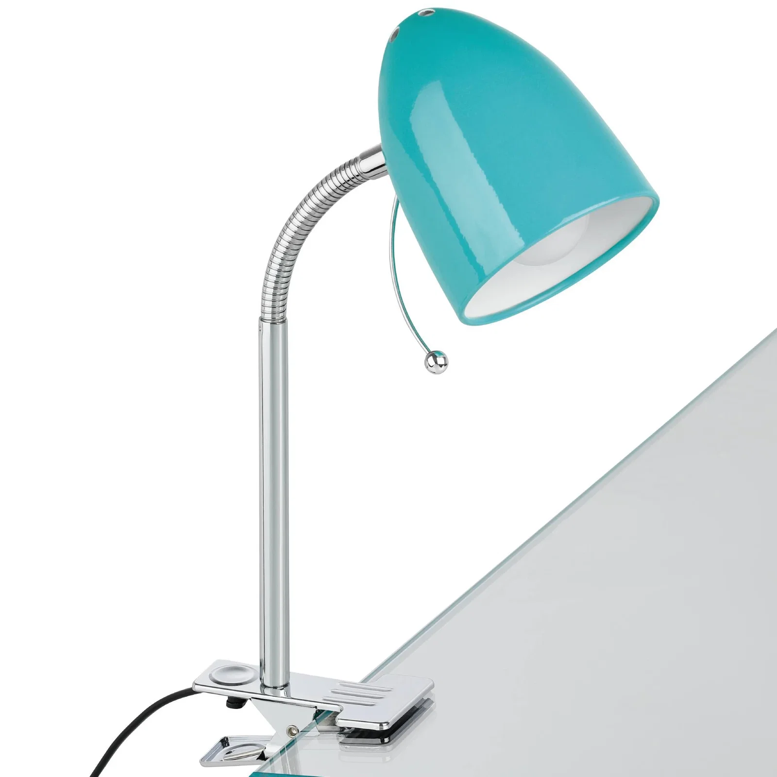 Eglo Lara Clamp Light - Light Blue