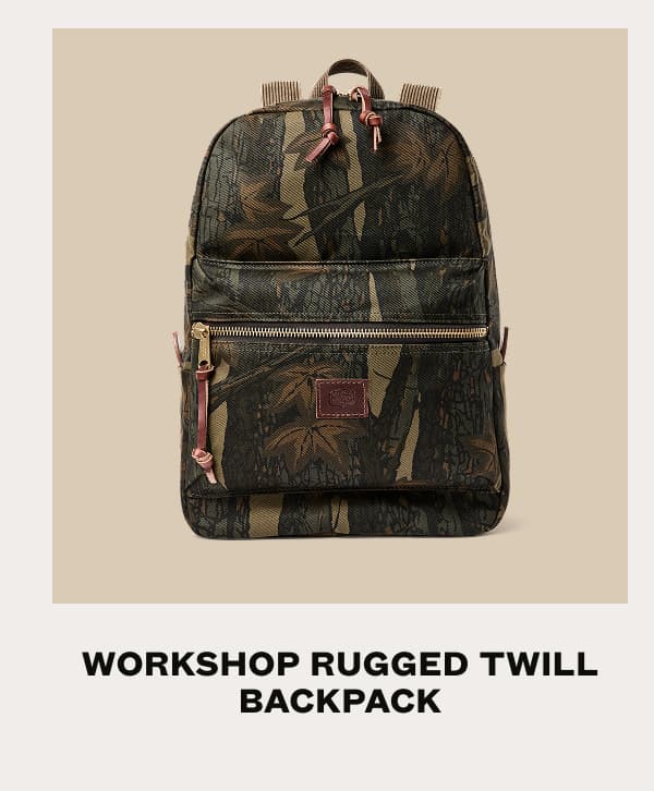 Workshop Rugged Twill Backpack