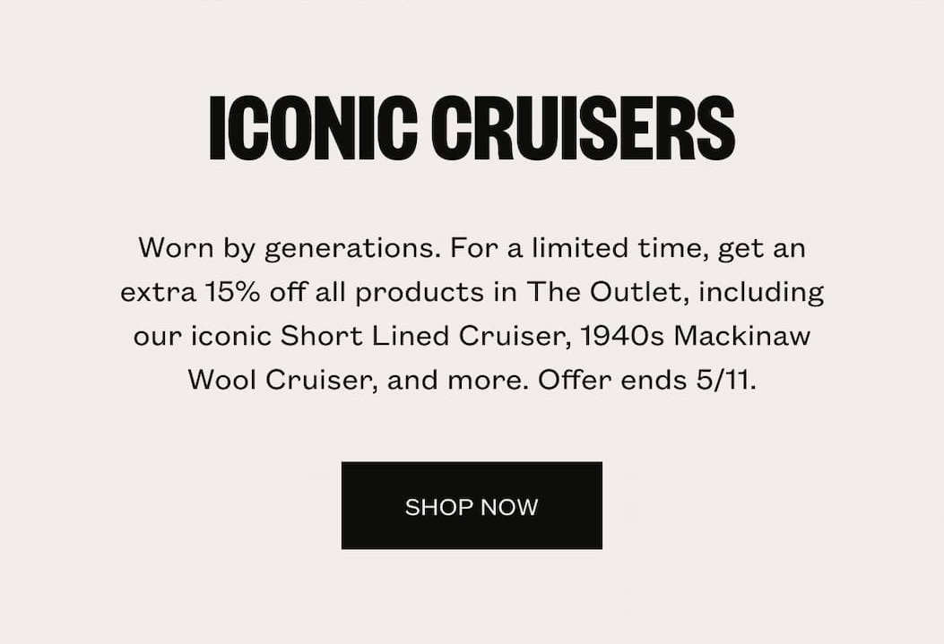 The Outlet - Extra 15% Off