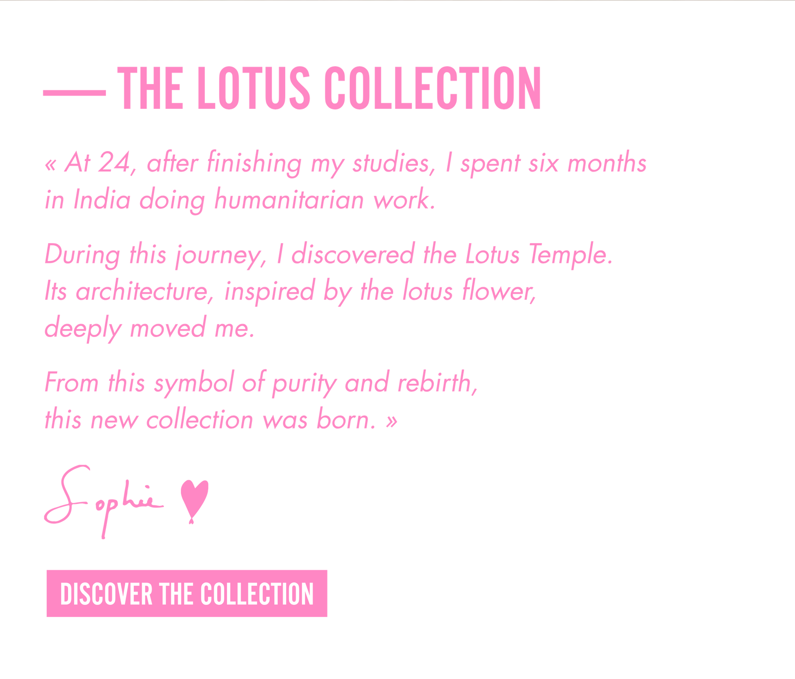 Discover the collection