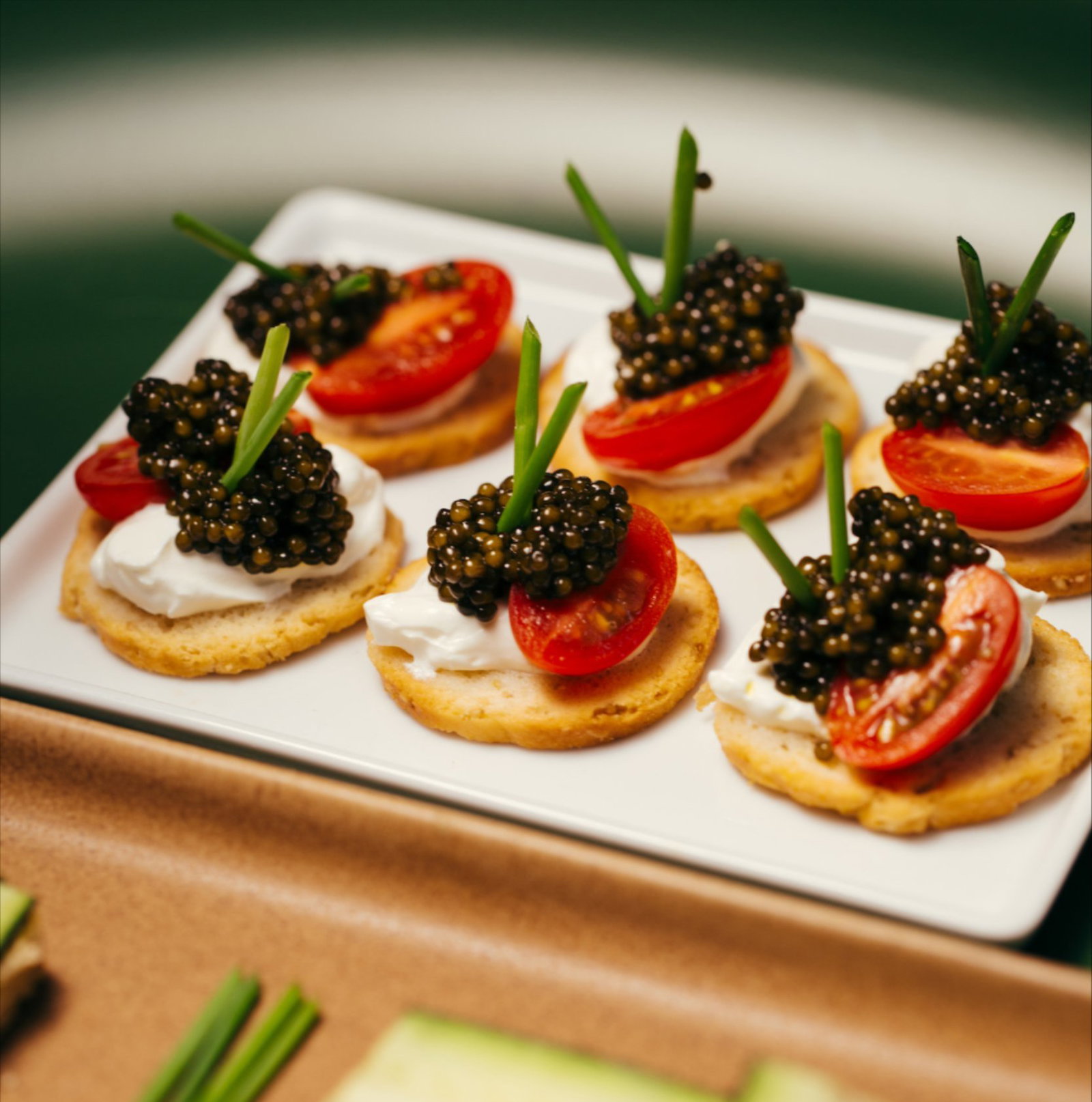 Caviar bites