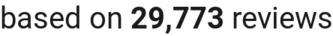 number of reviews