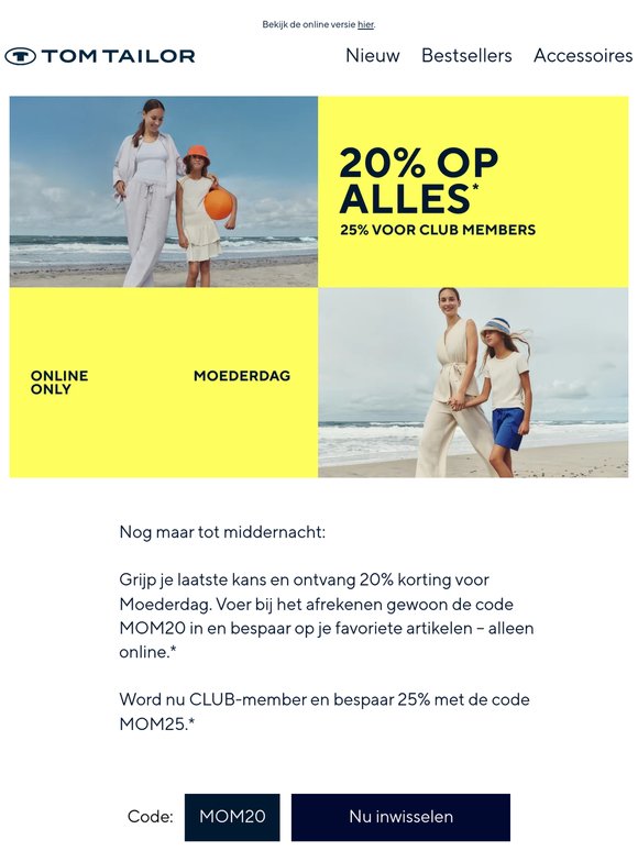 ⏰ Laatste kans: 25% korting tot middernacht