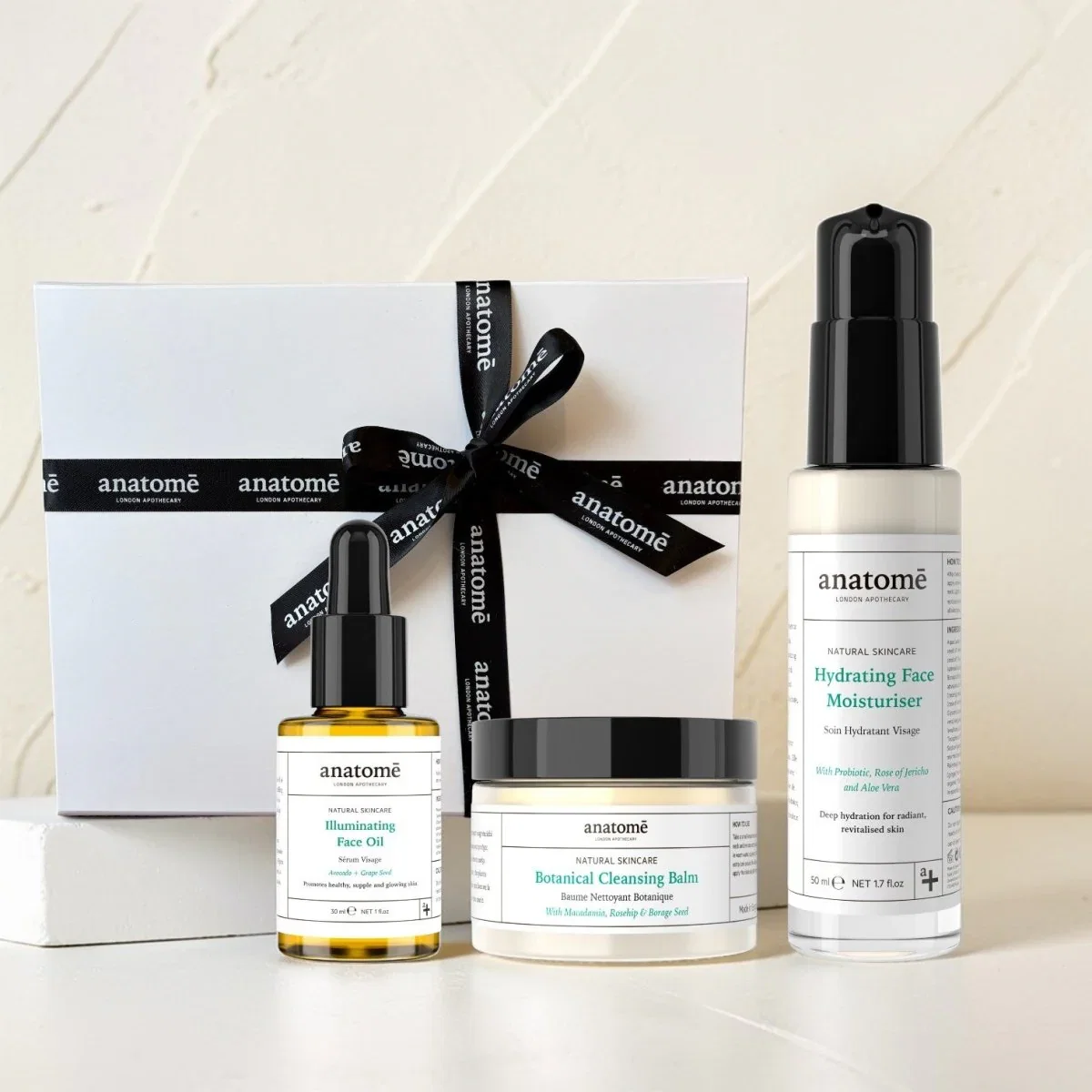 Image of Cleansing Balm, Face Oil  & Face Moisturiser Gift Set