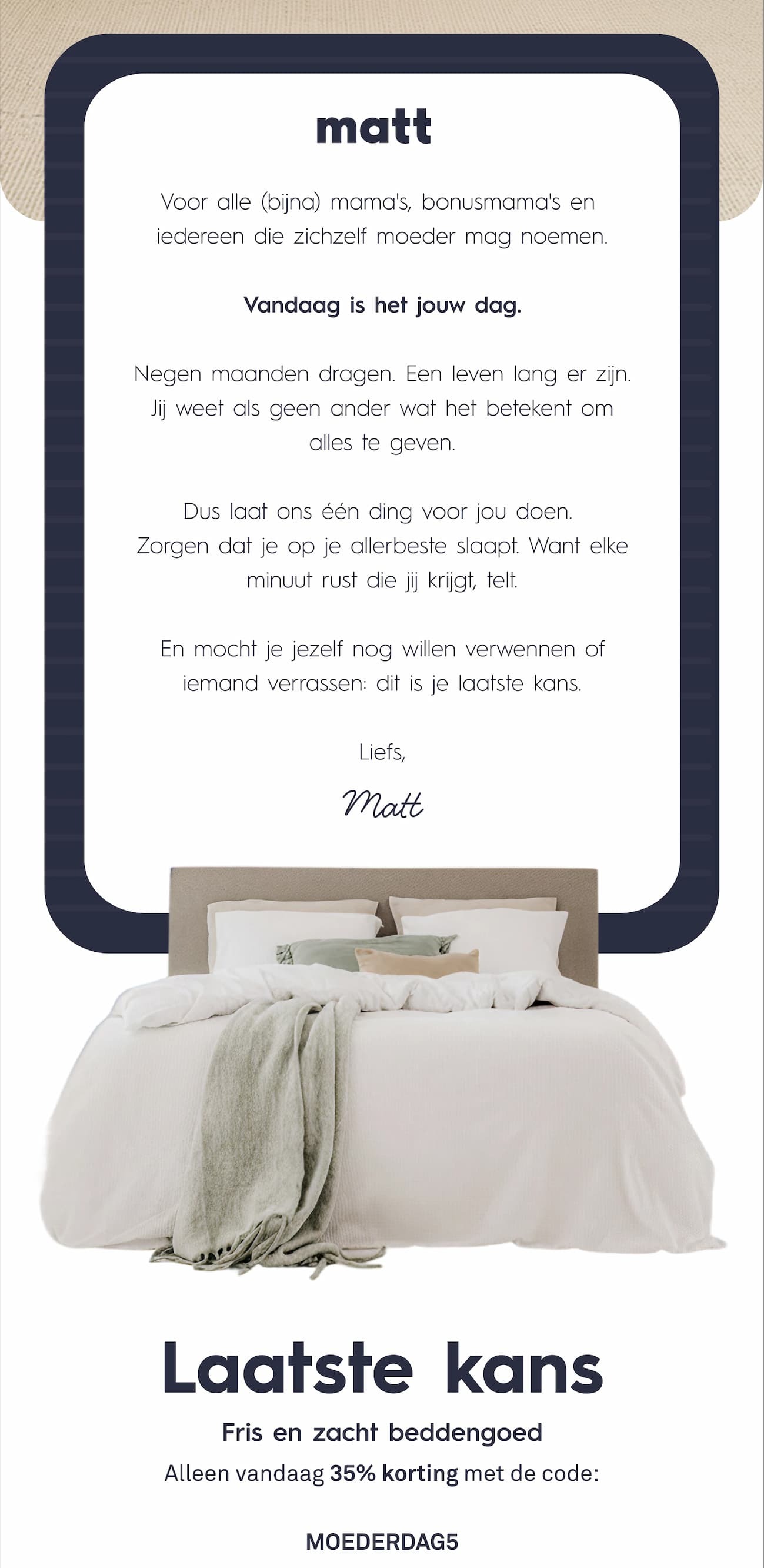 Het is bijna Moederdag!