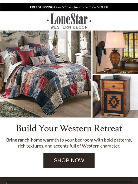 🌵 Your Bedroom, With a Western Flair
