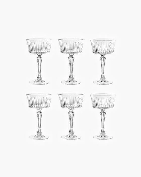 Manhattan cocktailglas kristall 6-pack
