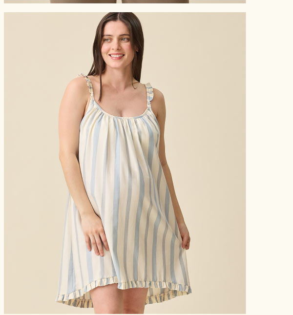 Dreamy Cotton Maternity & Nursing Nightgown