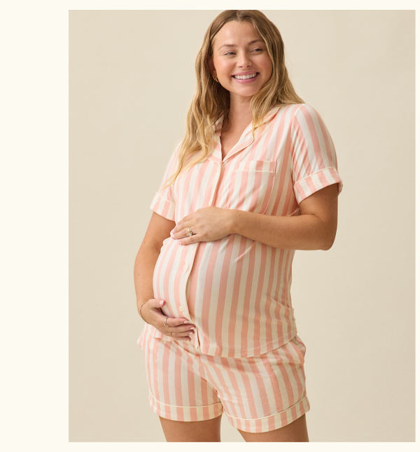 Clea Bamboo Short Sleeve Pajama Set