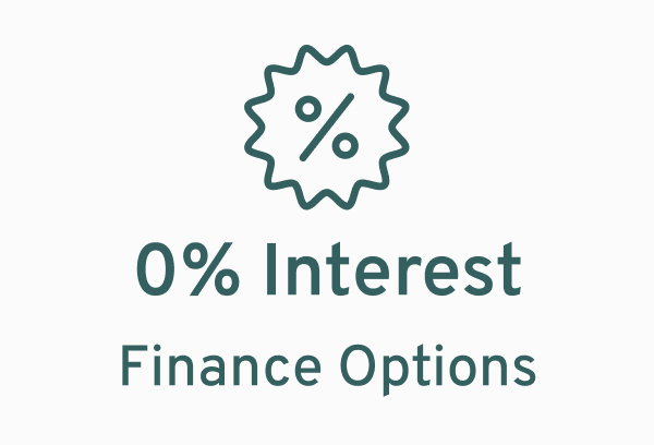 0% Interest Finance Options