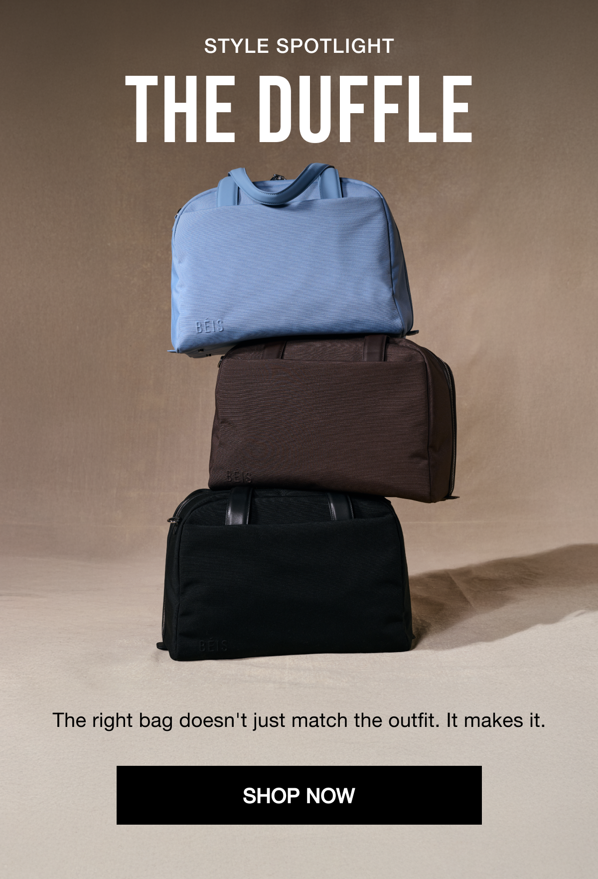 The Duffle - Shop Bags