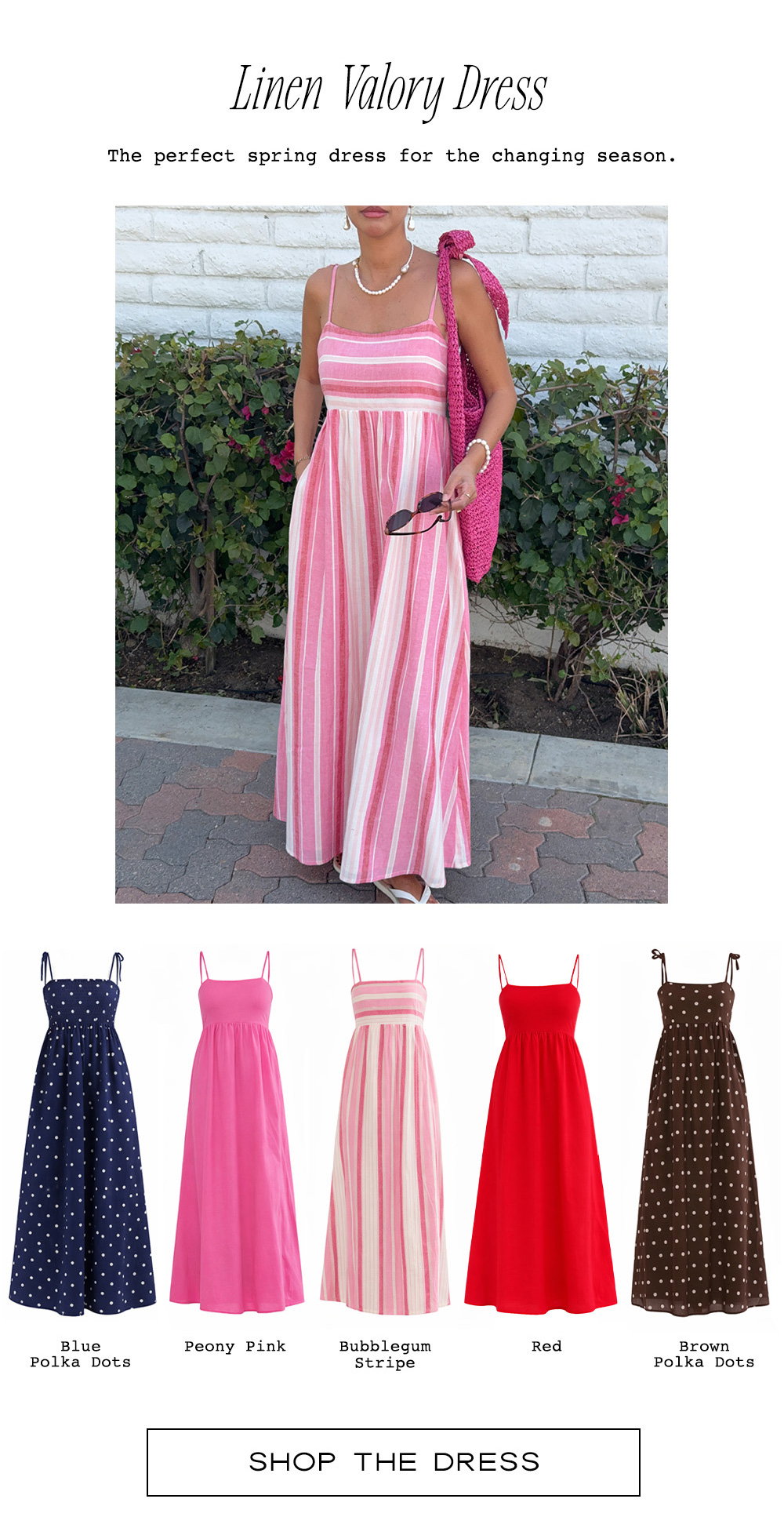 Linen Valory Dress