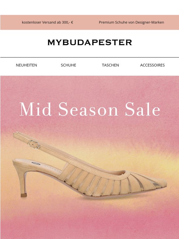 Ihre Größe im Mid Season Sale | -30 %