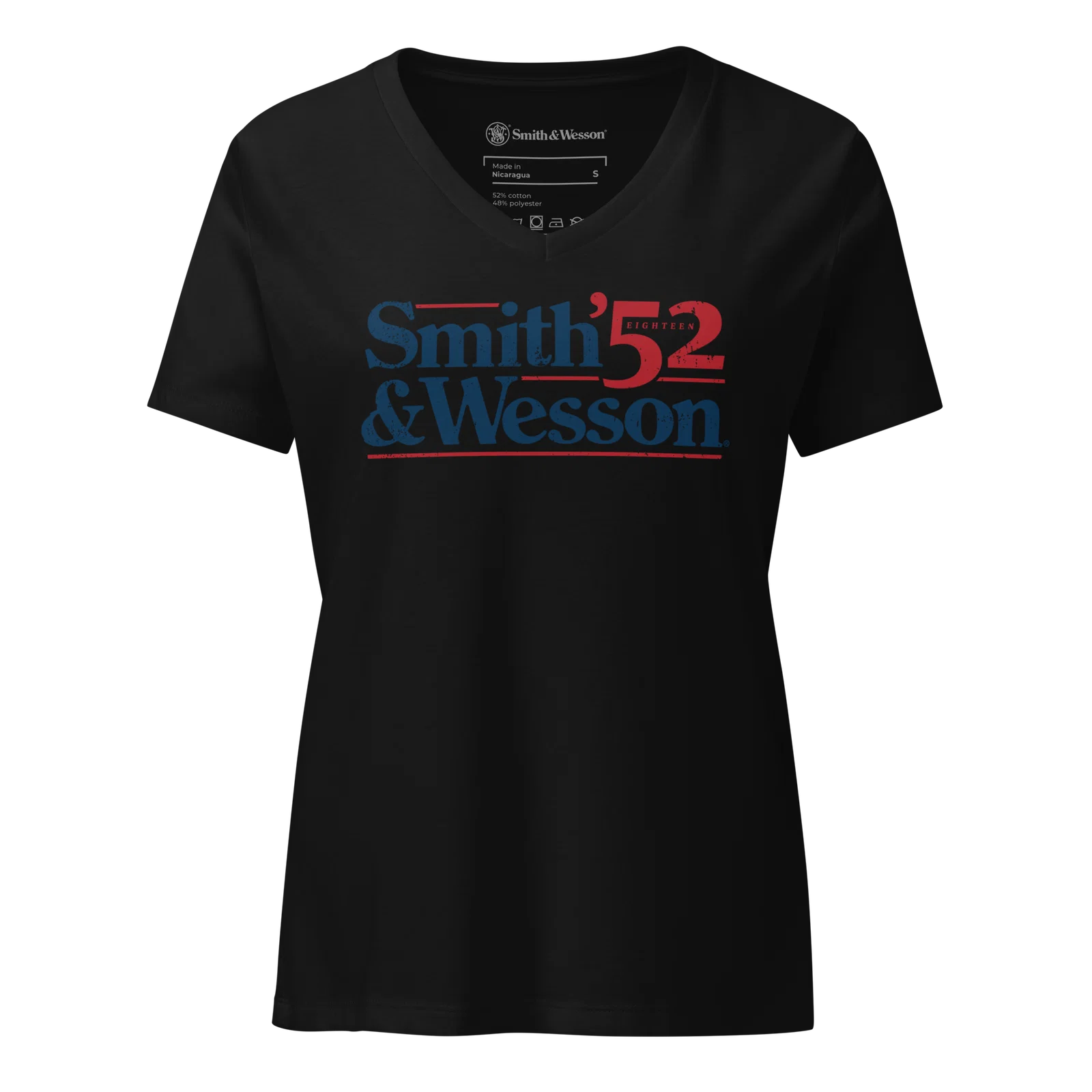 Smith & Wesson® 1852 Campaign Womens V Neck Tee