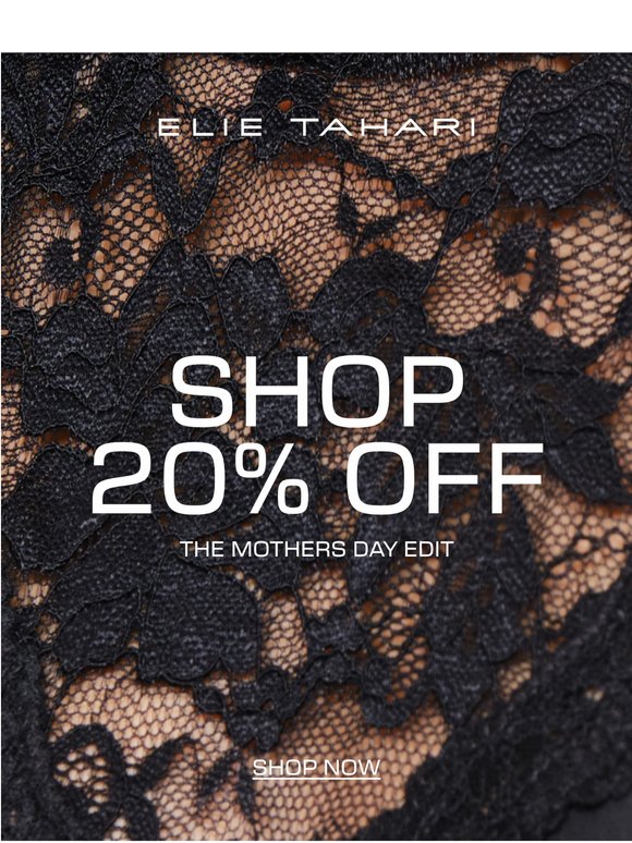 SHOP 20% OFF